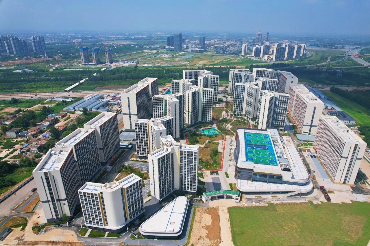 西咸新区科创方舟一期交付!中铁十四局智慧工地助力项目建设