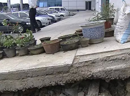 湖州汽车站沉降