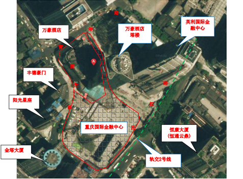 基坑周边环境图