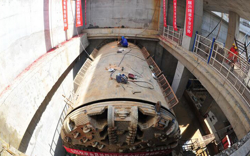 南昌地铁2号线1标盾构区间全线贯通 全长2078.818米