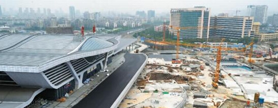 铁路宁波站北广场地下空间下月完工