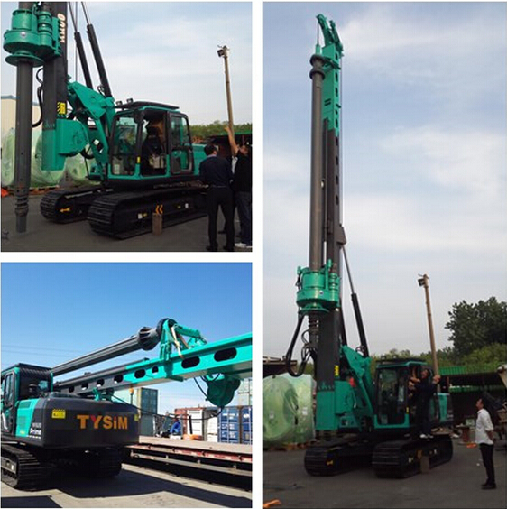 泰信机械深度定制小型旋挖钻机获国际市场认可