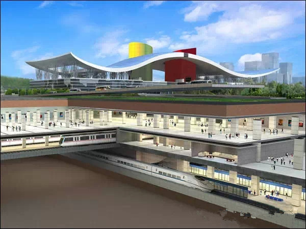 亚洲最大的地下火车站&mdash;福田站的主体及附属结构工程已经全部完成