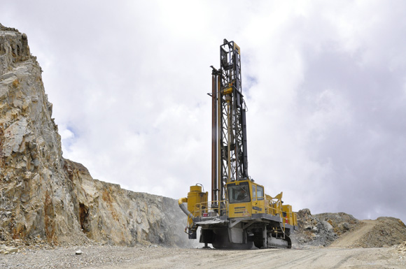 阿特拉斯&middot;科普柯DM75E牙轮钻机挺进5200米雪域高原