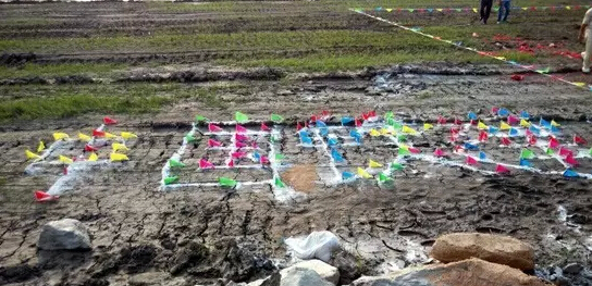 桩基微讯：丹东大东港疏港高速四种软基处理现场试桩