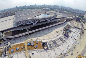 铁路宁波站北广场有望本月底建成