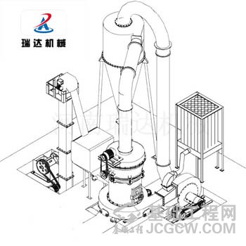 高压悬辊磨粉机工作原理图5