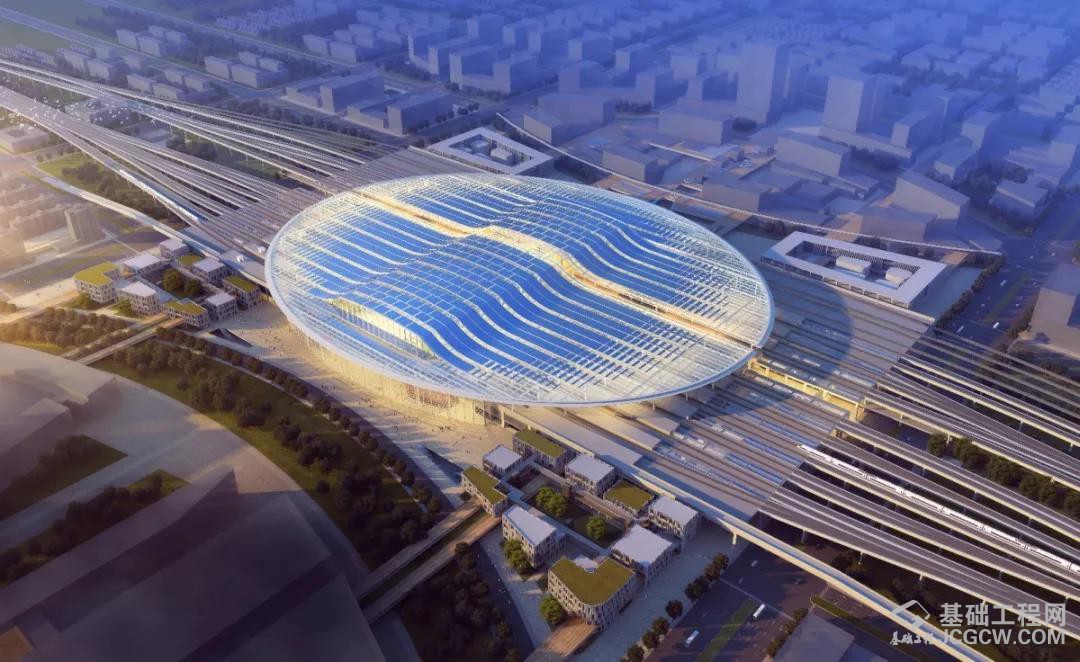 雄安站效果图
