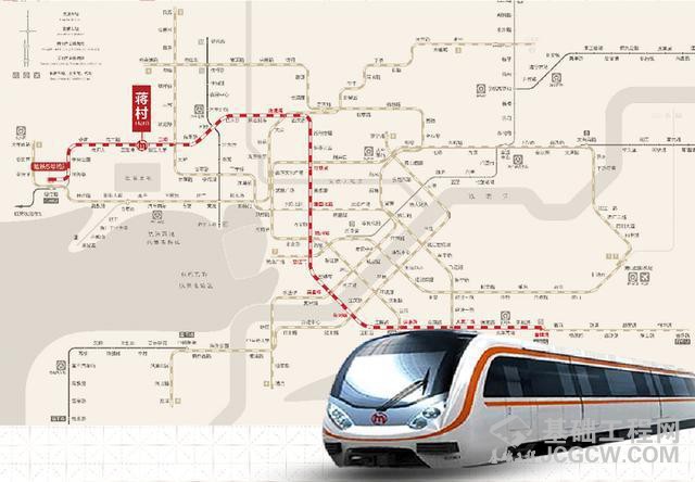 地铁5号线余下25站完成主体结构