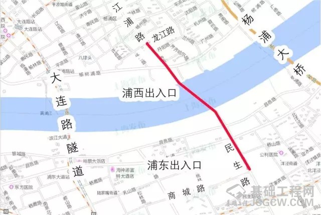 江浦路越江隧道新建工程西线盾构&ldquo;江浦号&rdquo;近日顺利始发。