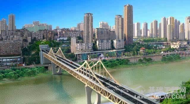 重庆又一公轨两用桥将建成，项目全长约5.5公里，主线明年建成