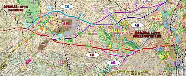 天邛高速（天府新区至邛崃高速公路）详细走向及互通立交设置情