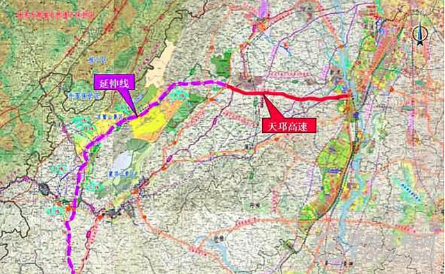 天邛高速（天府新区至邛崃高速公路）详细走向及互通立交设置情