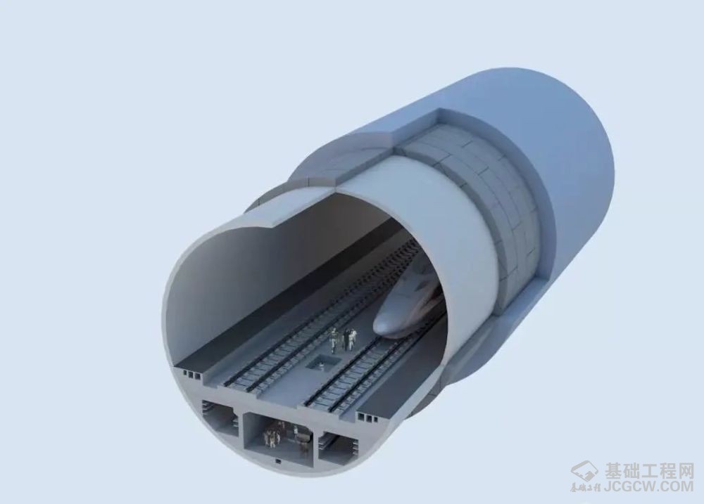 非火灾工况隧道内停车疏散效果图