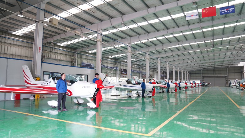 山河科技8机交付